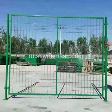 Gard de plasă de sârmă sudată din PVC